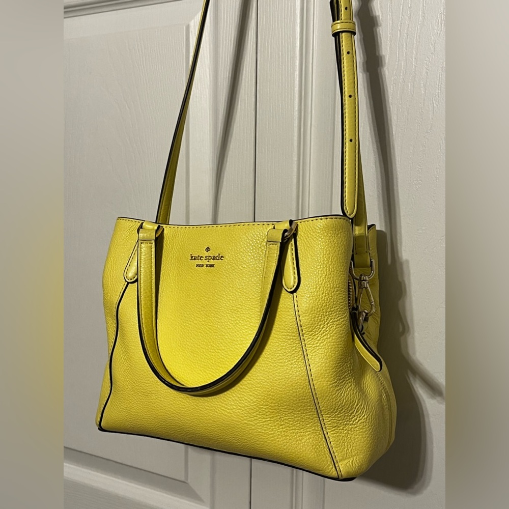 Pastel Yellow Kate Spade Purse
